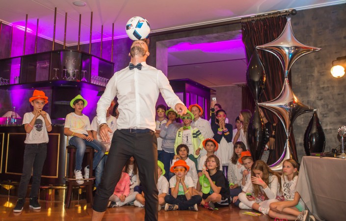 Animation de freestyle football