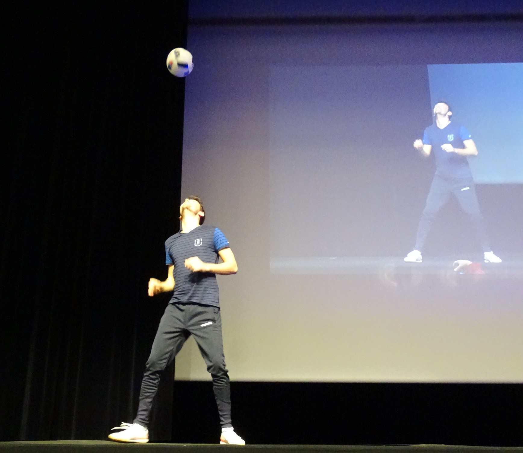 Heading to Euro 2016 performing Freestyle Football