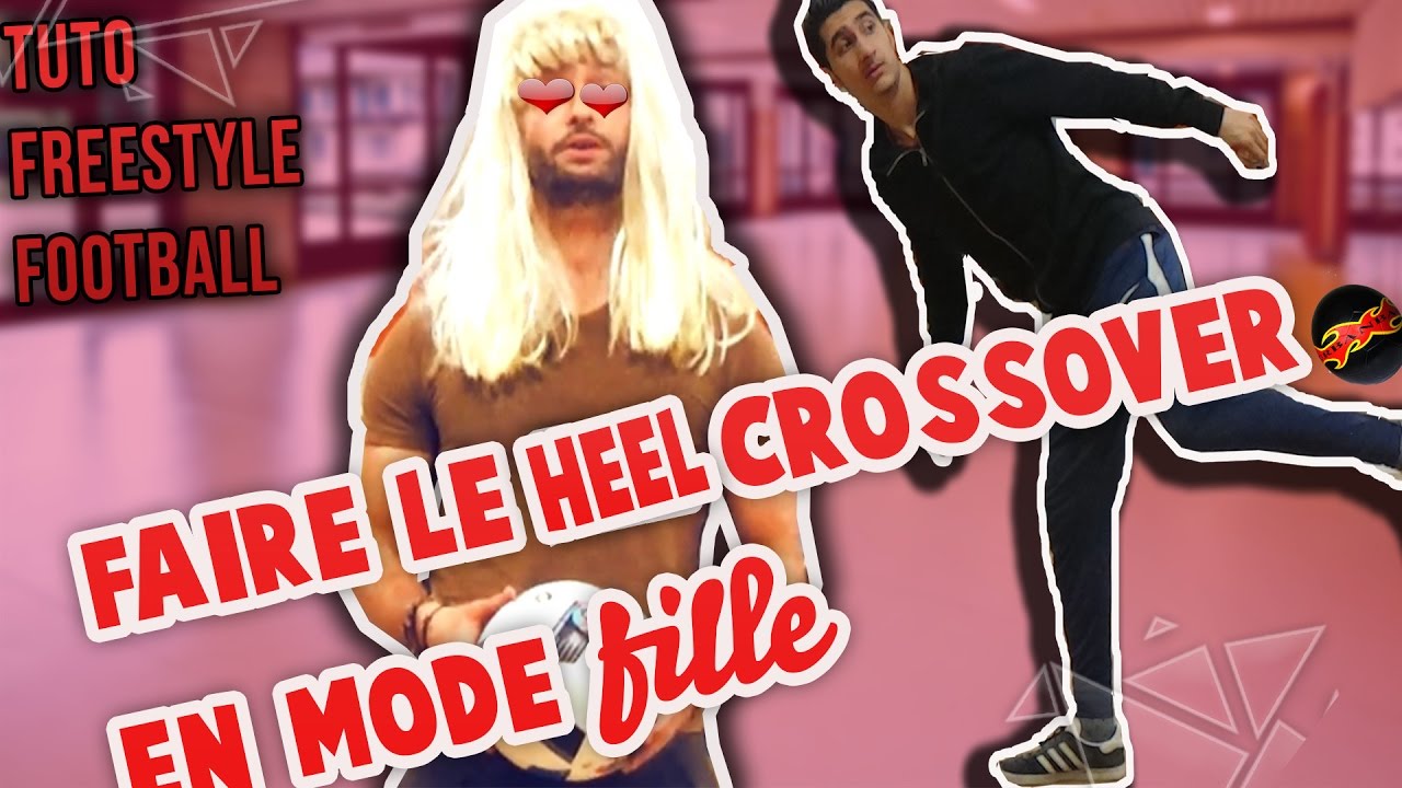 le heel cross-over en mode fille