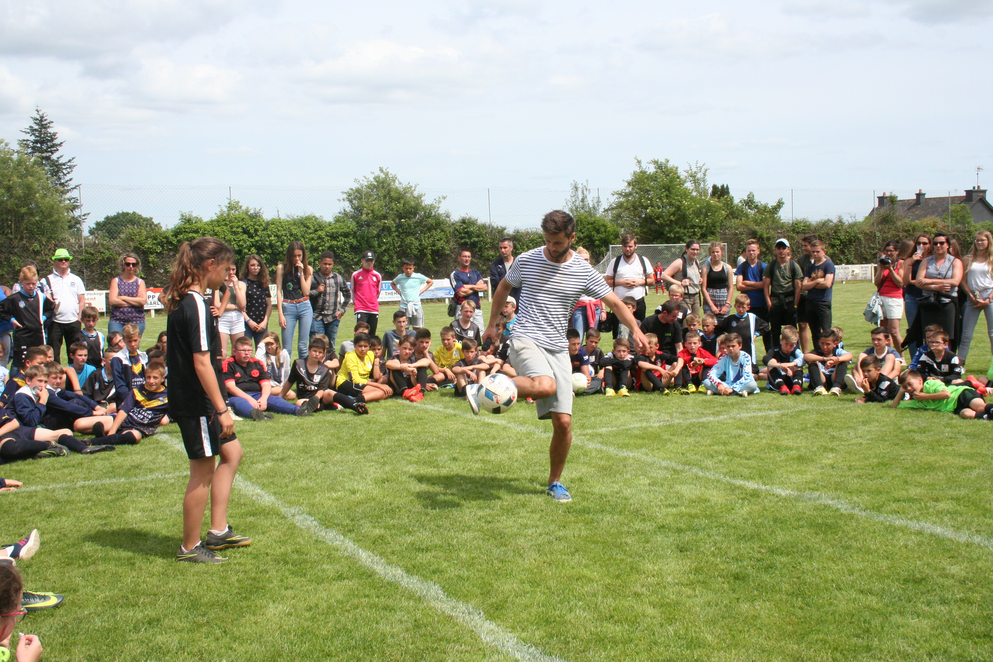 Démonstration au Tournoi de Rieux