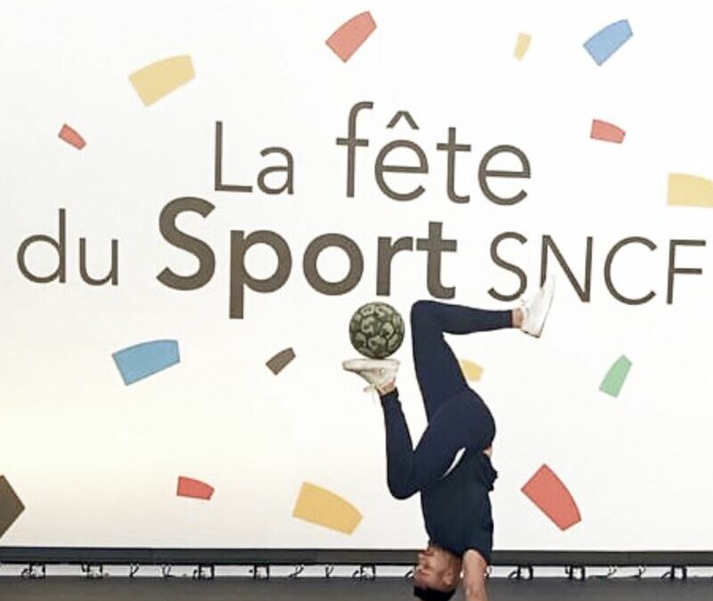 Champion de France de Freestyle Football pour la SNCF