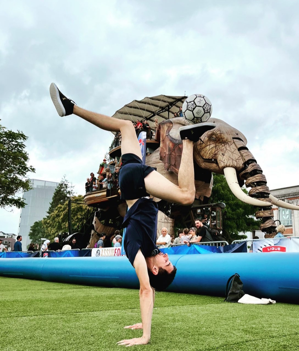 football freestyle nantes show freestyle foot Nantes